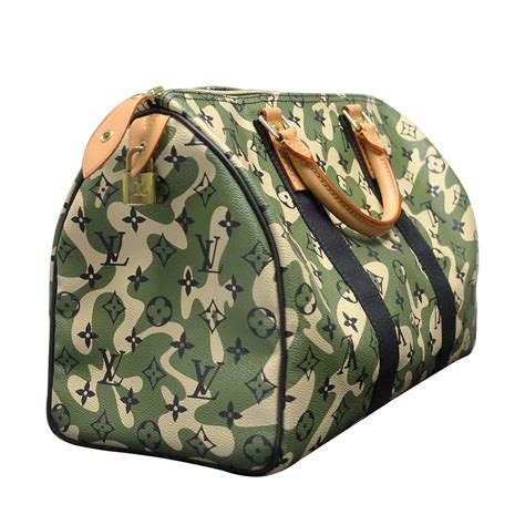 louis vuitton camo speedy